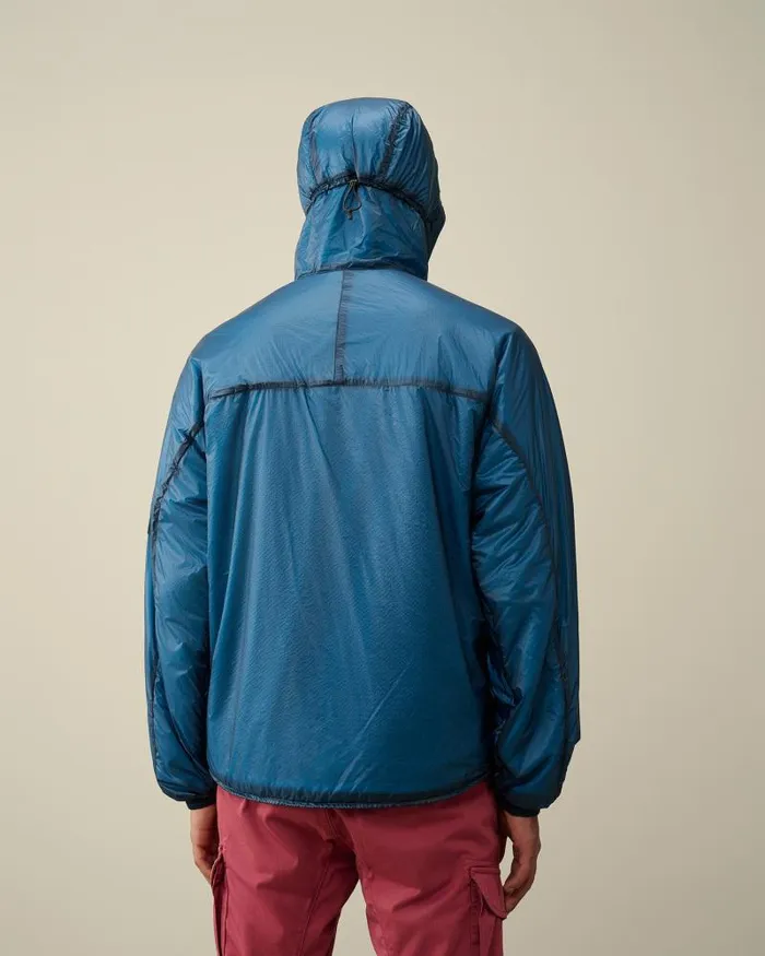 Man Nada Shell Hooded Jacket Ink Blue CP Company Jacket and Coats