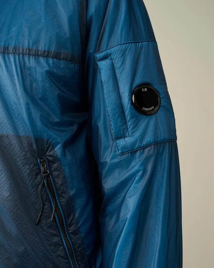 Man Nada Shell Hooded Jacket Ink Blue CP Company Jacket and Coats