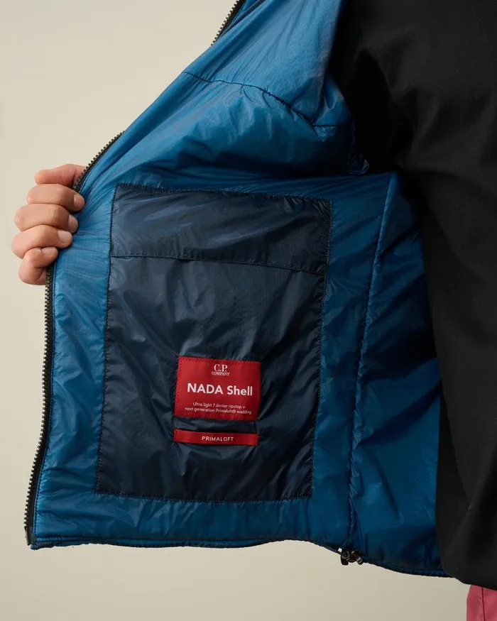 Man Nada Shell Hooded Jacket Ink Blue CP Company Jacket and Coats
