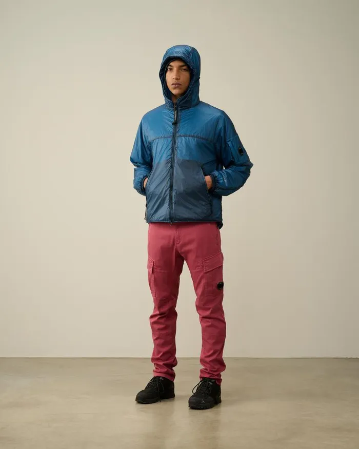 Man Nada Shell Hooded Jacket Ink Blue CP Company Jacket and Coats