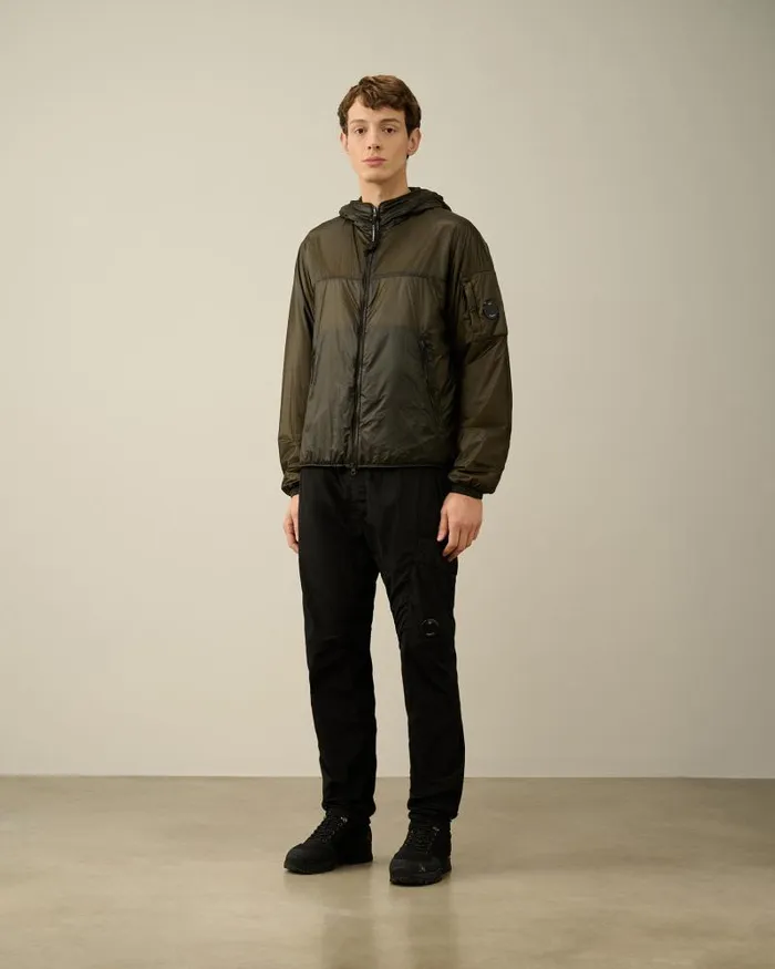 Man Nada Shell Hooded Jacket Ivy Green CP Company Jacket and Coats
