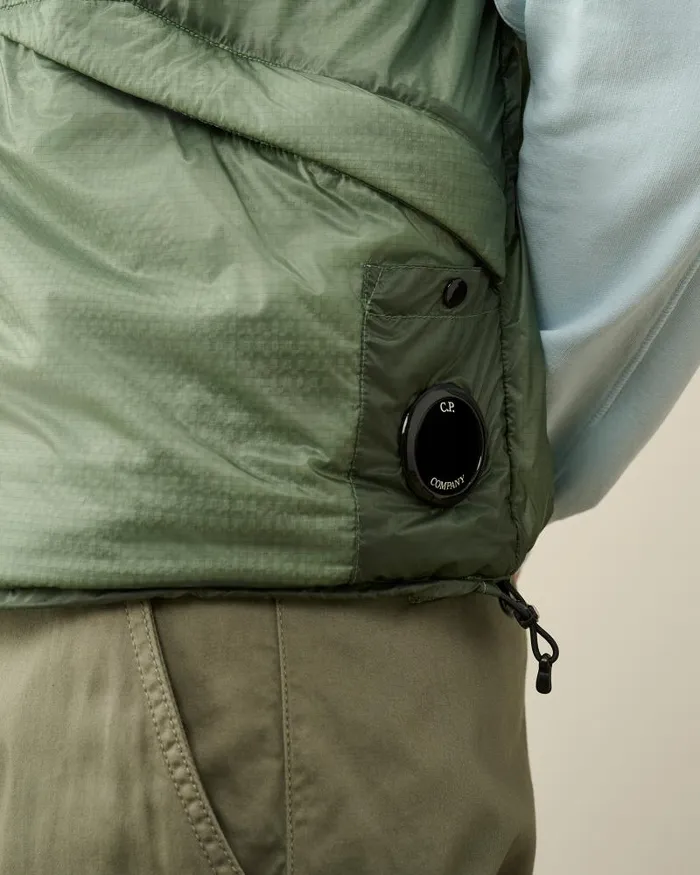 Man Nada Shell Vest Green Bay CP Company Jacket and Coats