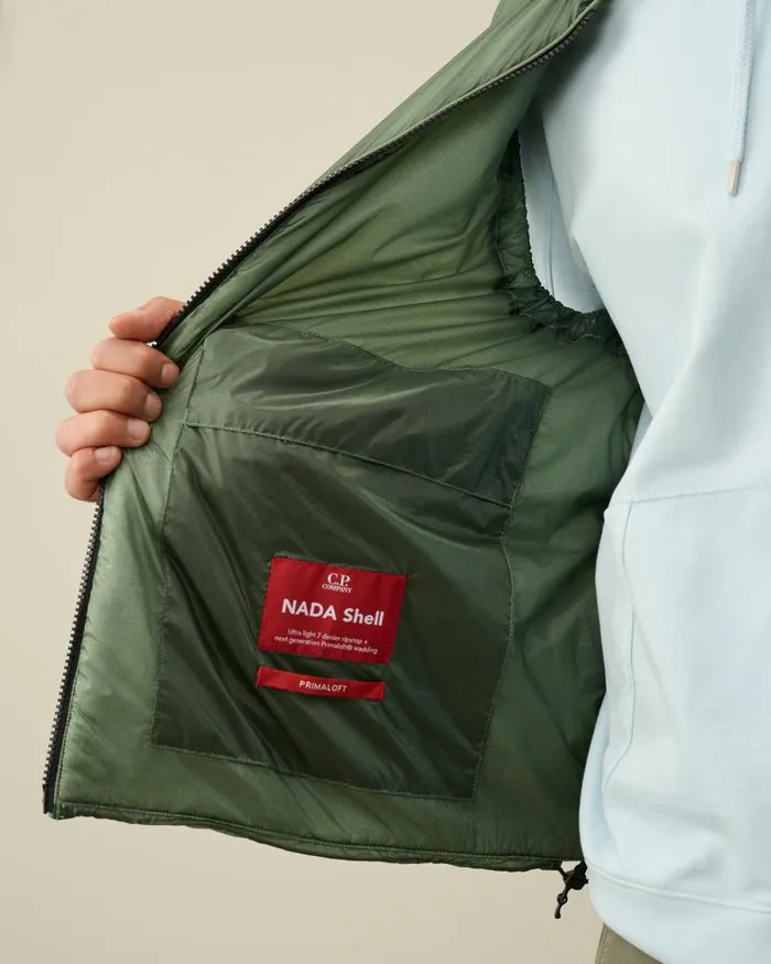 Man Nada Shell Vest Green Bay CP Company Jacket and Coats