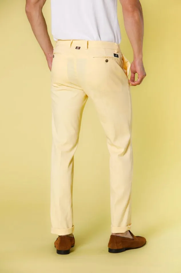Man New York Chino Pants In Cotton And Tencel Pique Regular Mason039s Pants