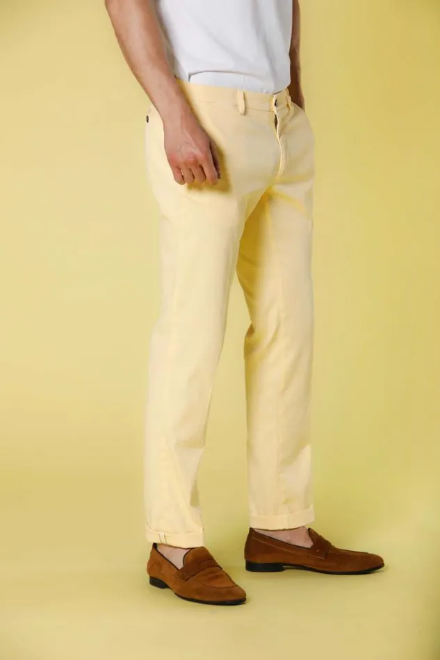 Man New York Chino Pants In Cotton And Tencel Pique Regular Mason039s Pants