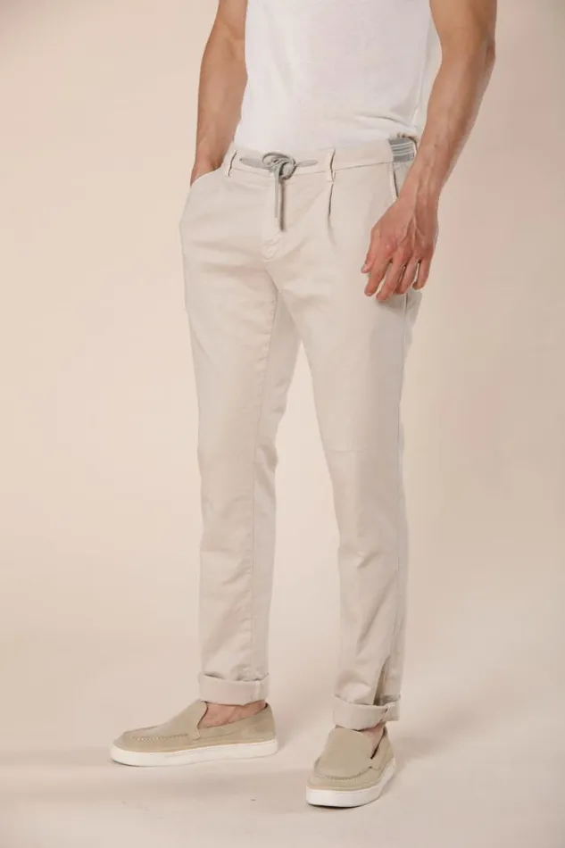 Man New York Golf 1 Pinces Chino Jogger Pants In Jersey Stretch Regular Mason039s Pants