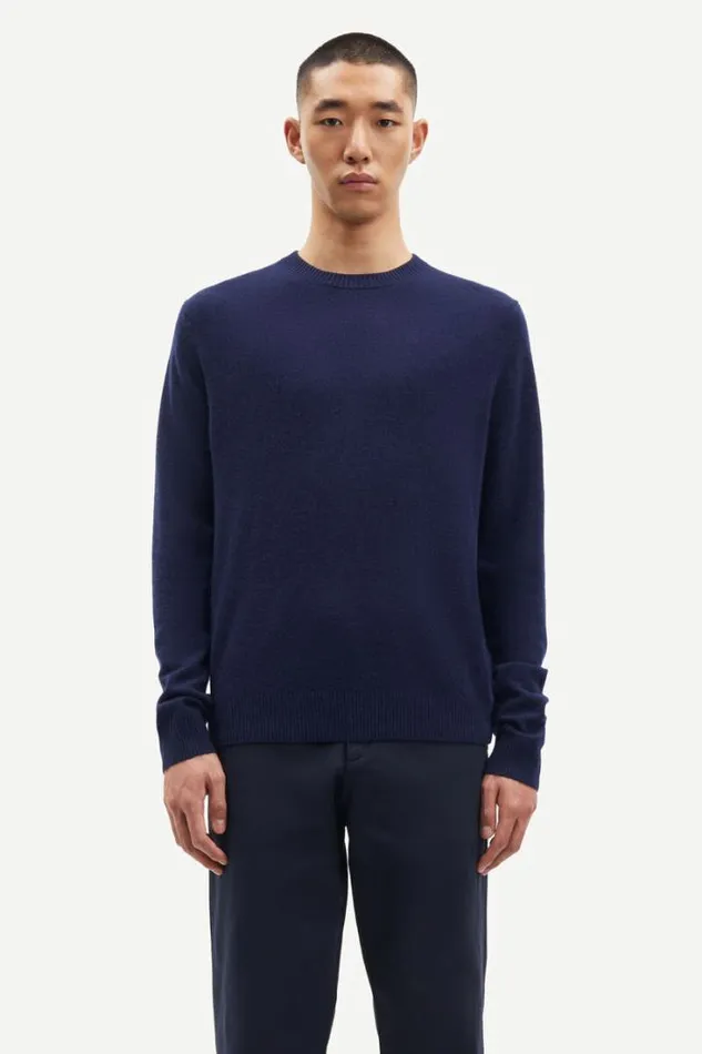 Man Nobis Crew Neck 6304 Salute Samse Samse Knitwear