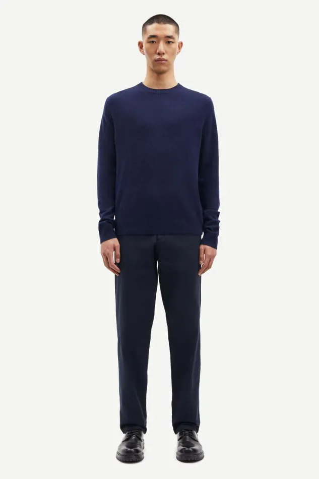Man Nobis Crew Neck 6304 Salute Samse Samse Knitwear