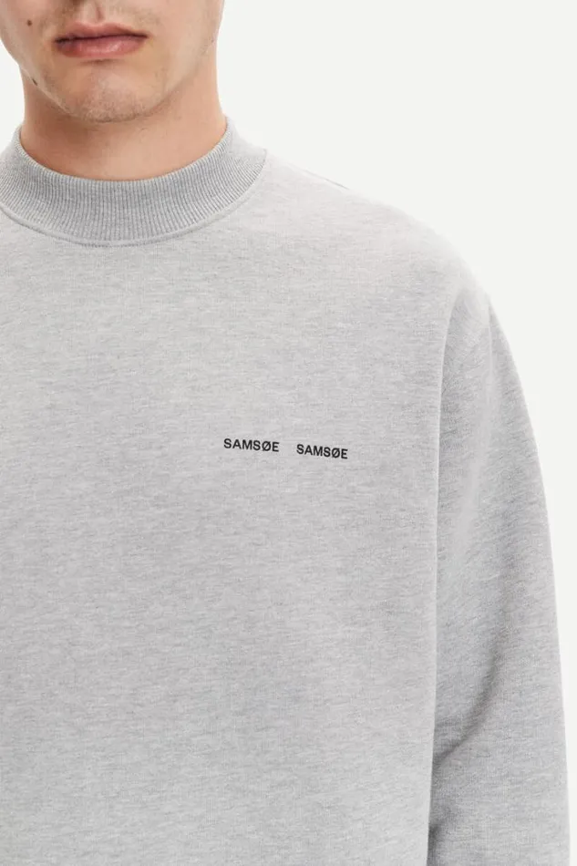 Man Norsbro Crew Neck 11727 Grey Mel Samse Samse Sweatshirts and Hoodies Man Norsbro Crew Neck 11727 Grey Mel Samse Samse Sweatshirts and Hoodies