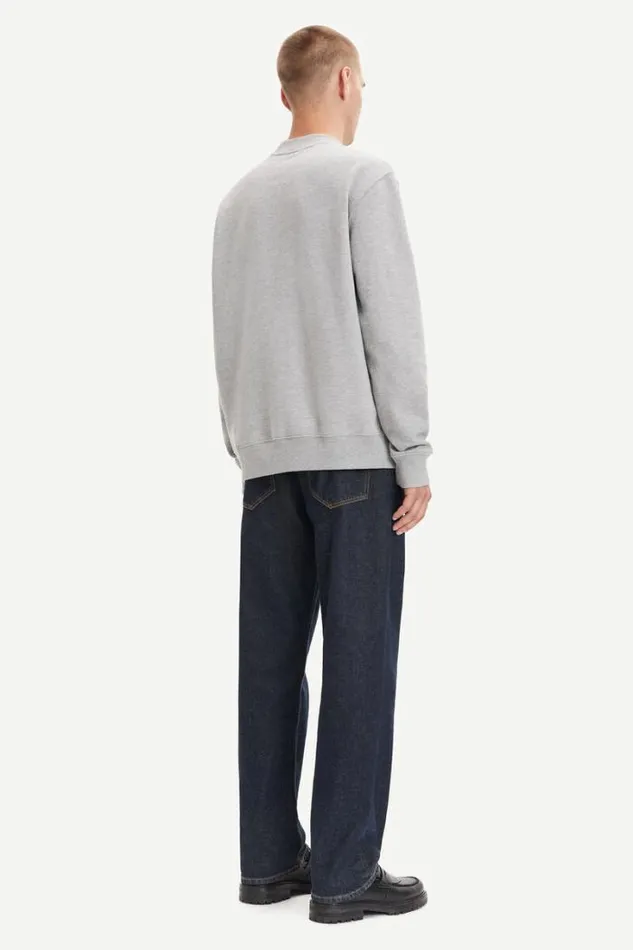 Man Norsbro Crew Neck 11727 Grey Mel Samse Samse Sweatshirts and Hoodies Man Norsbro Crew Neck 11727 Grey Mel Samse Samse Sweatshirts and Hoodies