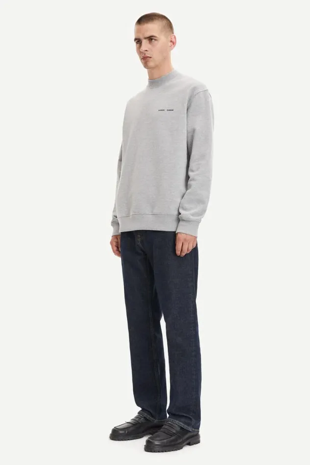 Man Norsbro Crew Neck 11727 Grey Mel Samse Samse Sweatshirts and Hoodies Man Norsbro Crew Neck 11727 Grey Mel Samse Samse Sweatshirts and Hoodies