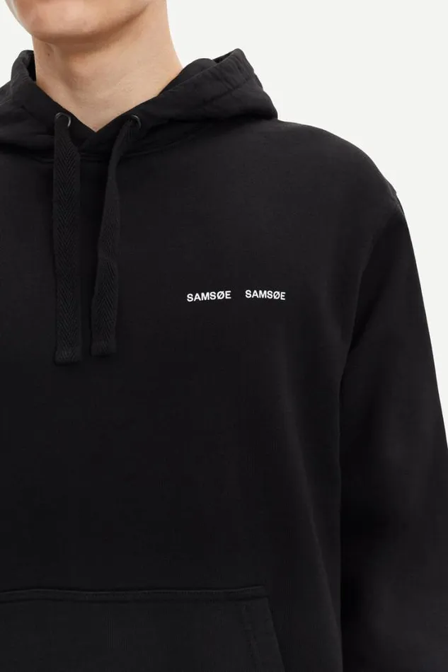 Man Norsbro Hoodie 11720 Black Samse Samse Sweatshirts and Hoodies Man Norsbro Hoodie 11720 Black Samse Samse Sweatshirts and Hoodies