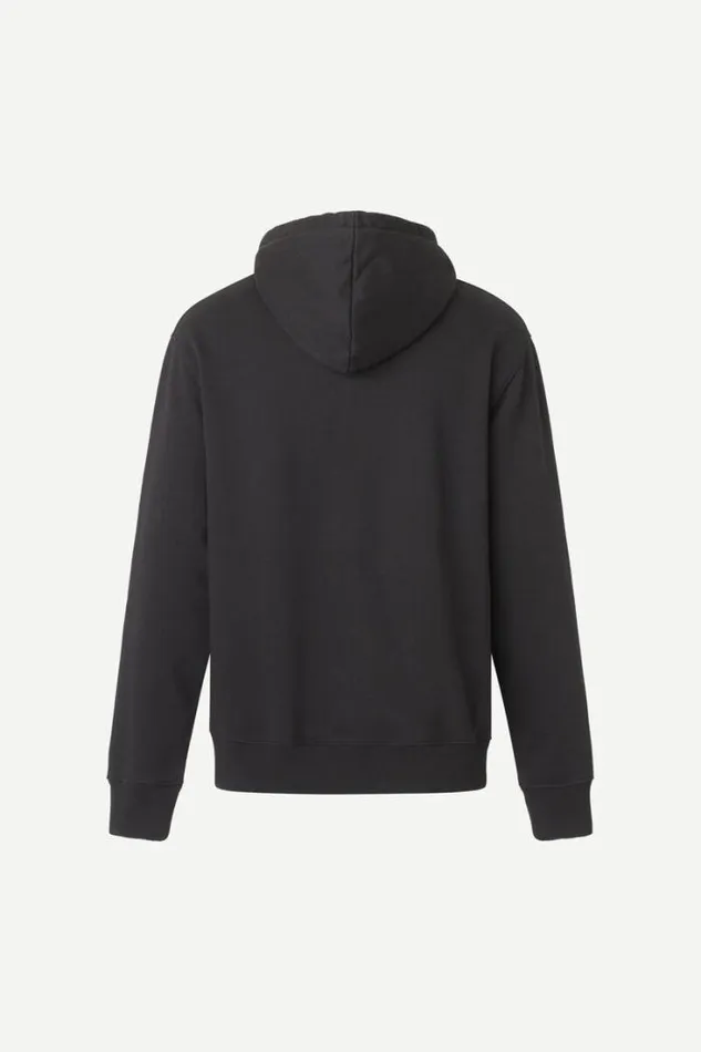 Man Norsbro Hoodie 11720 Black Samse Samse Sweatshirts and Hoodies Man Norsbro Hoodie 11720 Black Samse Samse Sweatshirts and Hoodies