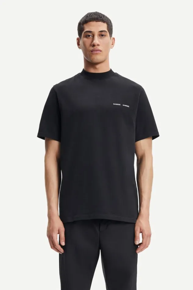 Man Norsbro Tshirt 6024 Black Samse Samse Tshirts and Polos