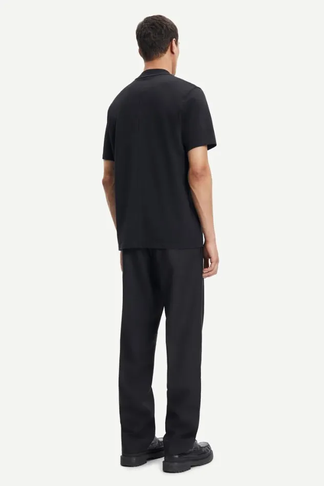 Man Norsbro Tshirt 6024 Black Samse Samse Tshirts and Polos Man Norsbro Tshirt 6024 Black Samse Samse Tshirts and Polos