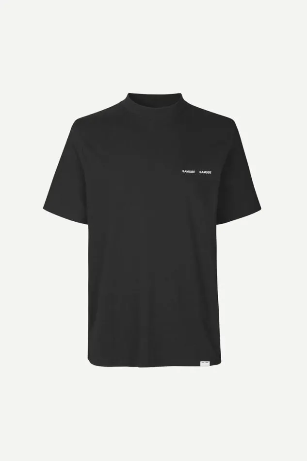Man Norsbro Tshirt 6024 Black Samse Samse Tshirts and Polos Man Norsbro Tshirt 6024 Black Samse Samse Tshirts and Polos