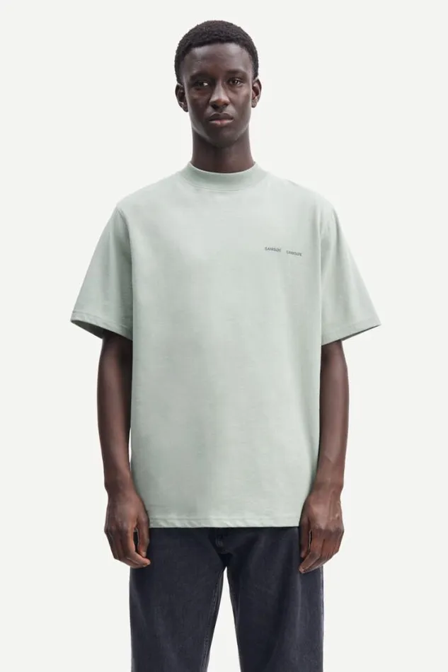 Man Norsbro Tshirt 6024 Iceberg Green Samse Samse Tshirts and Polos