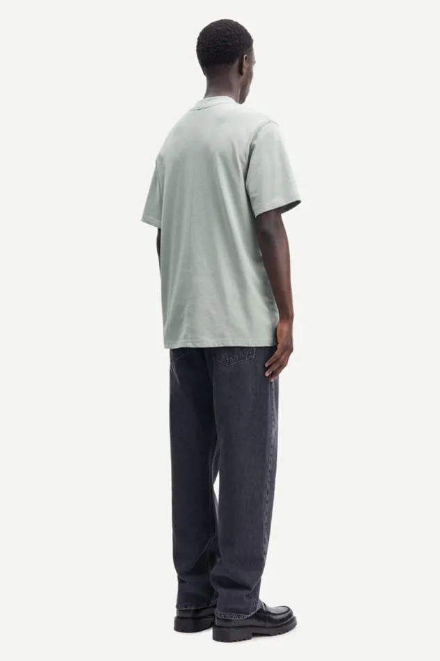 Man Norsbro Tshirt 6024 Iceberg Green Samse Samse Tshirts and Polos
