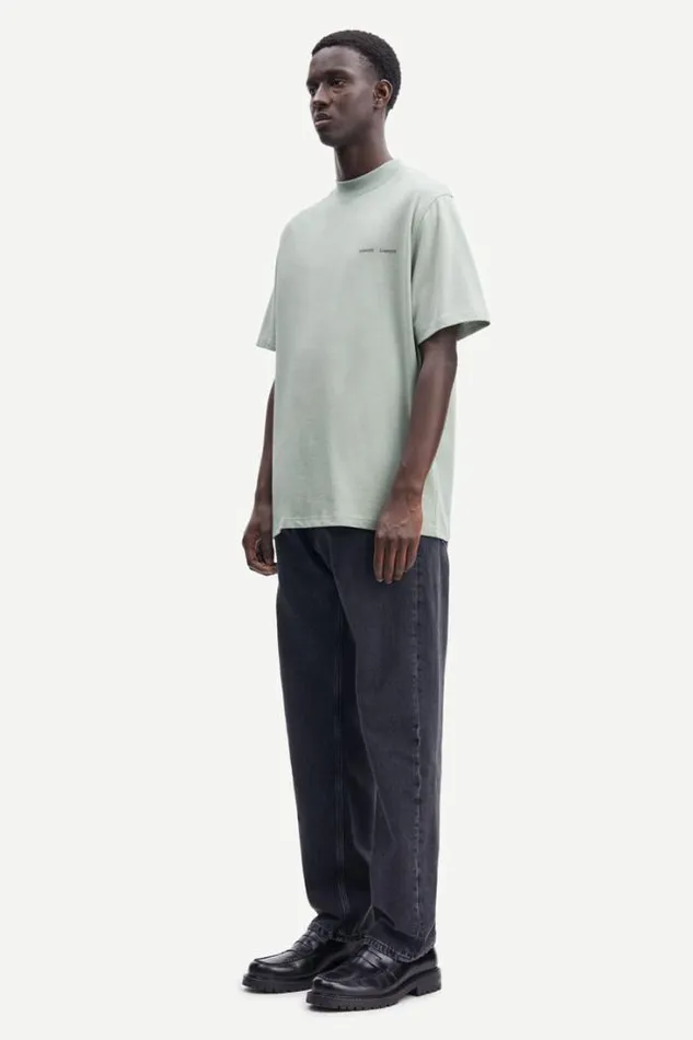 Man Norsbro Tshirt 6024 Iceberg Green Samse Samse Tshirts and Polos