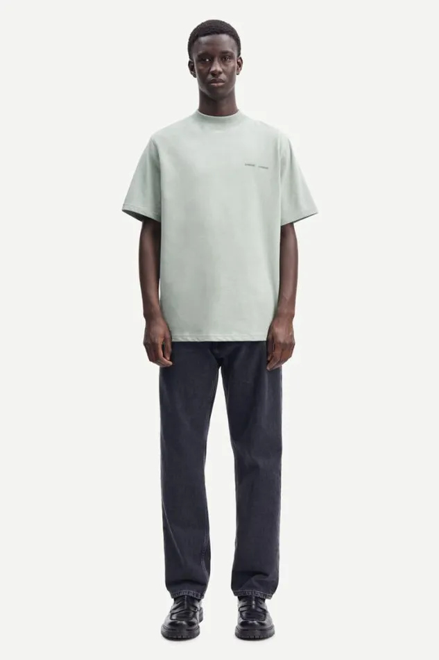 Man Norsbro Tshirt 6024 Iceberg Green Samse Samse Tshirts and Polos
