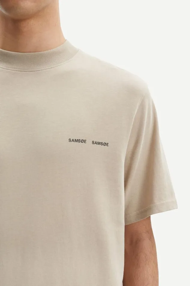 Man Norsbro Tshirt 6024 Pure Cashmere Samse Samse Tshirts and Polos