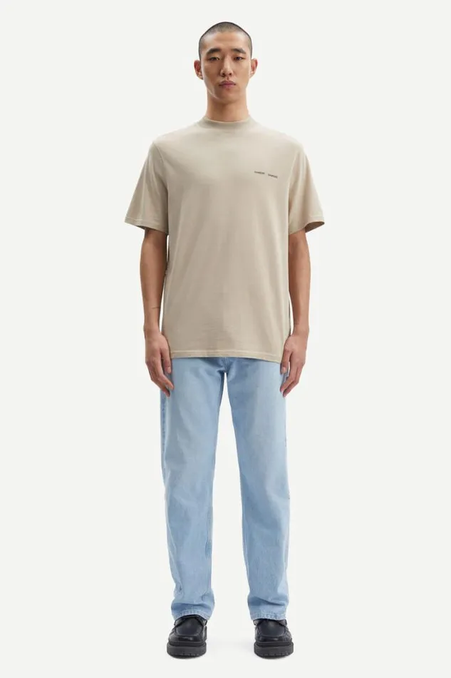 Man Norsbro Tshirt 6024 Pure Cashmere Samse Samse Tshirts and Polos