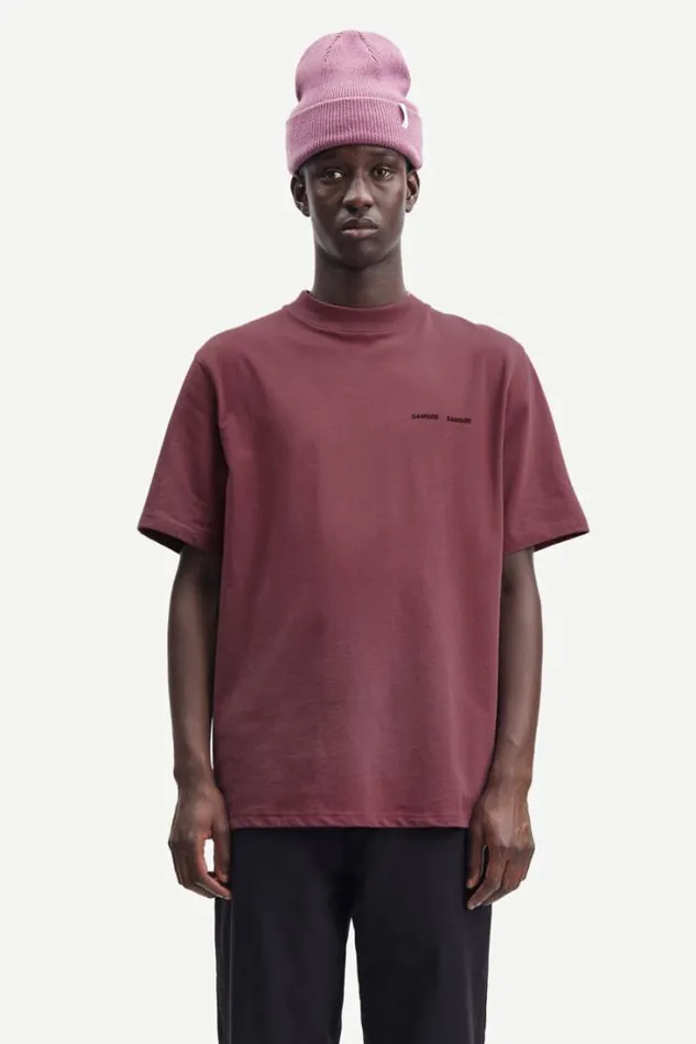 Man Norsbro Tshirt 6024 Tulipwood Samse Samse Tshirts and Polos