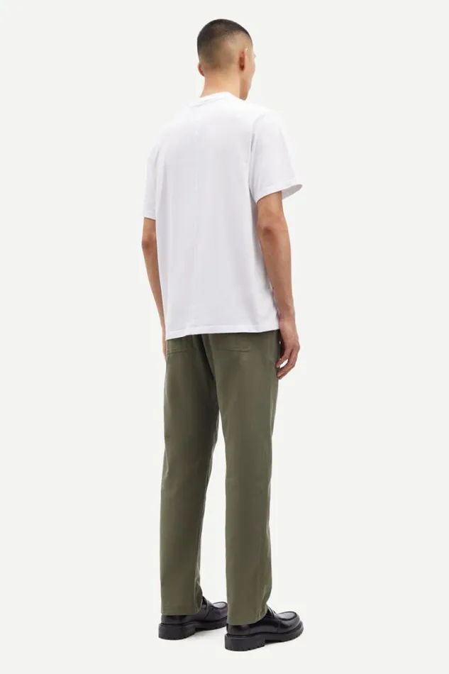 Man Norsbro Tshirt 6024 White Samse Samse Tshirts and Polos