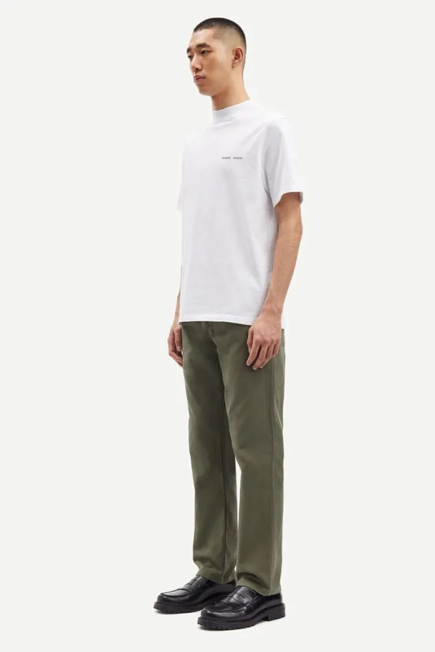 Man Norsbro Tshirt 6024 White Samse Samse Tshirts and Polos