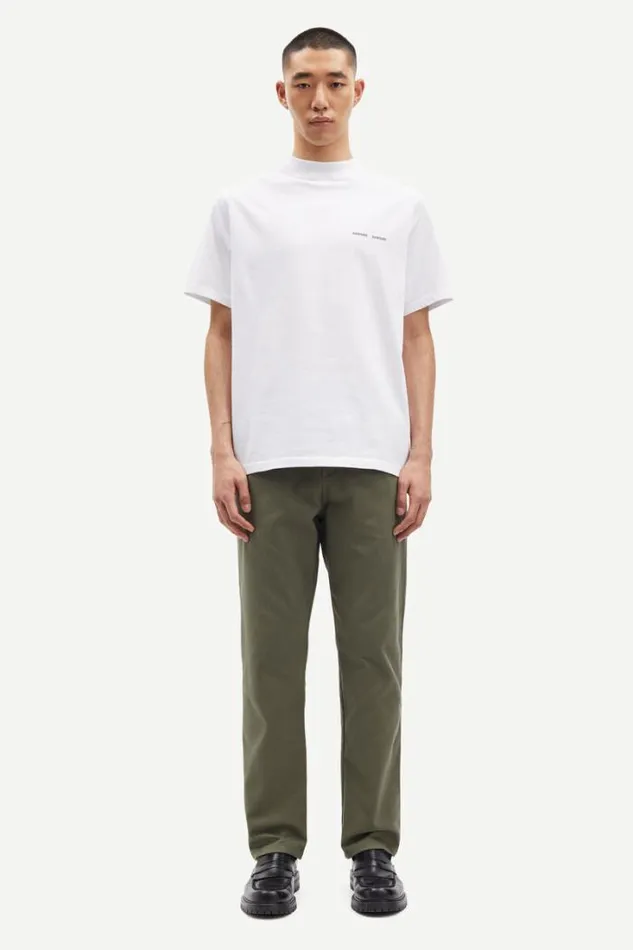 Man Norsbro Tshirt 6024 White Samse Samse Tshirts and Polos