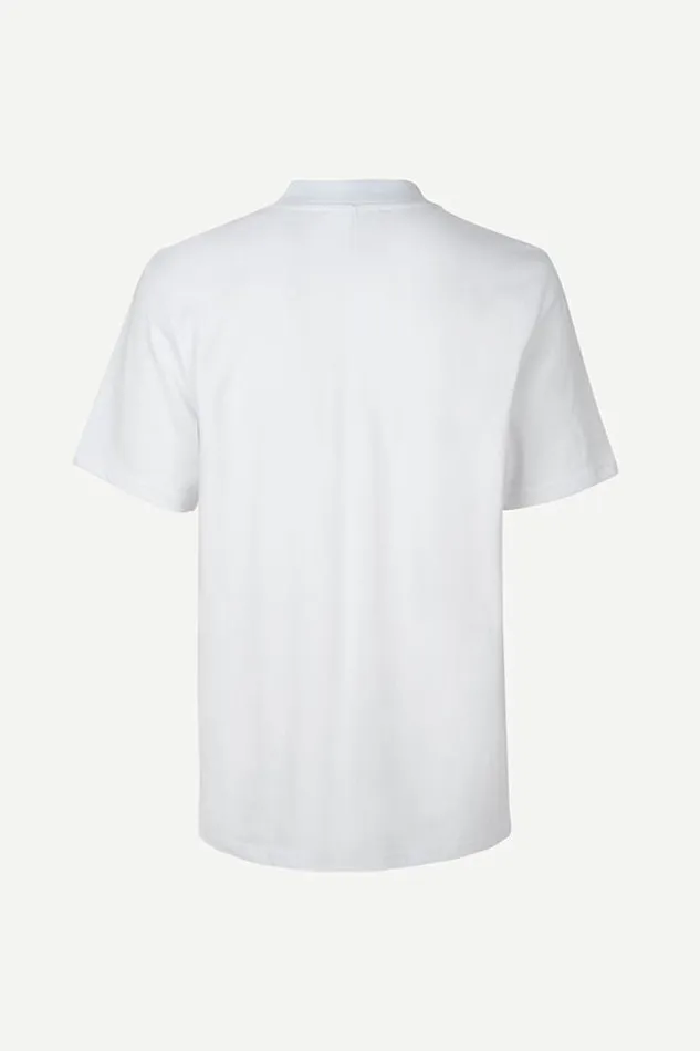 Man Norsbro Tshirt 6024 White Samse Samse Tshirts and Polos