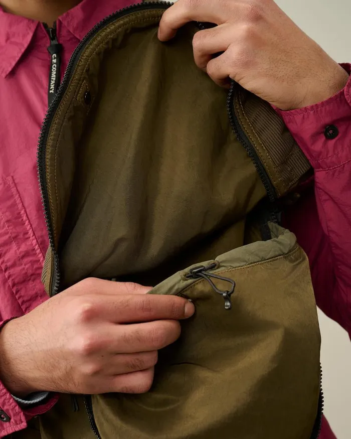 Man Nylon B Crossbody Bag Ivy Green CP Company Backpacks and Waistbag