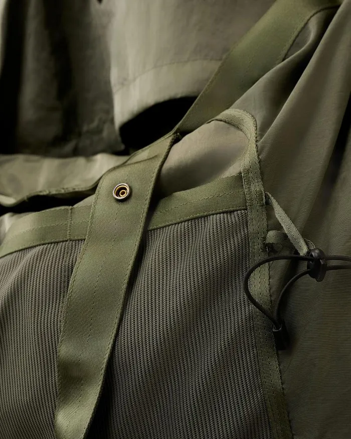 Man Nylon B Crossbody Messenger Bag Agave Green CP Company Backpacks and Waistbag