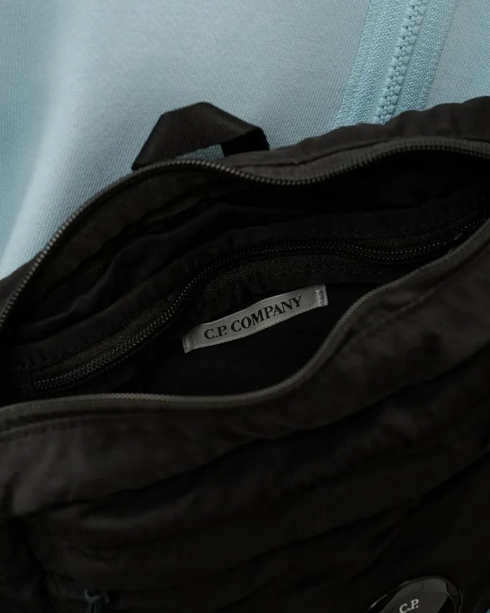 Man Nylon B Crossbody Pack Black CP Company Backpacks and Waistbag