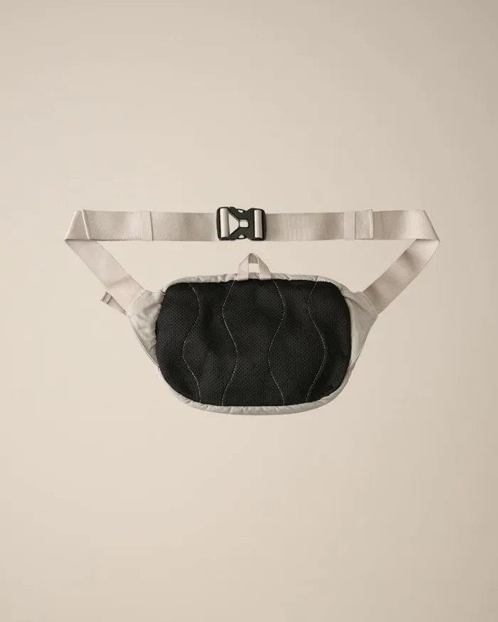 Man Nylon B Crossbody Pack Drizzle Grey CP Company Backpacks and Waistbag