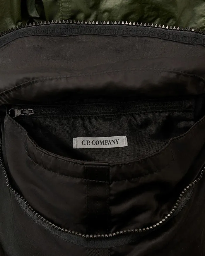 Man Nylon B Shoulder Pouch Black CP Company Backpacks and Waistbag
