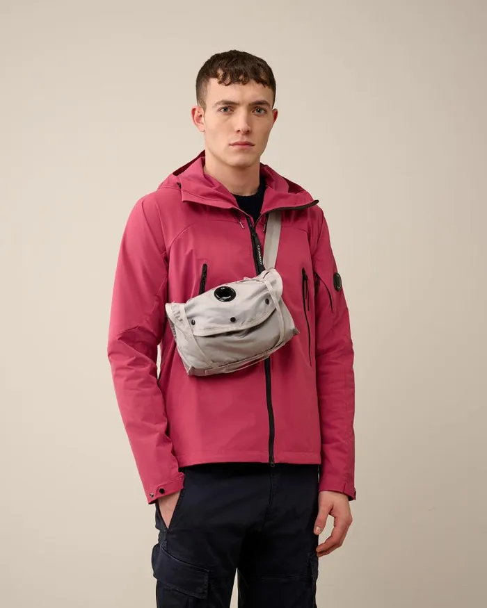 Man Nylon B Waistband Pack Drizzle Grey CP Company Backpacks and Waistbag
