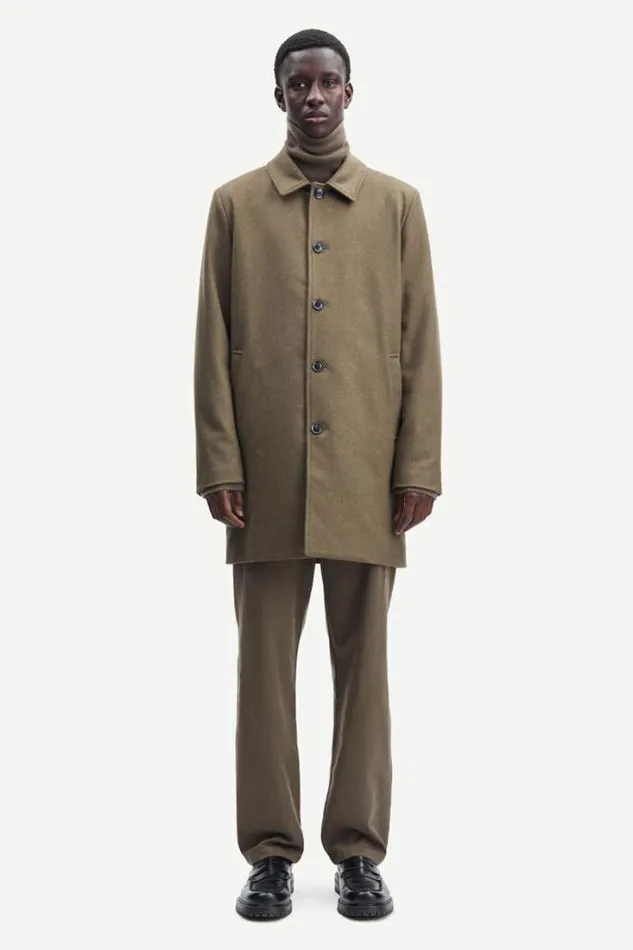 Man Olly Coat 12825 Crocodile Samse Samse Jackets and Coats