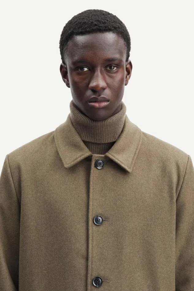 Man Olly Coat 12825 Crocodile Samse Samse Jackets and Coats