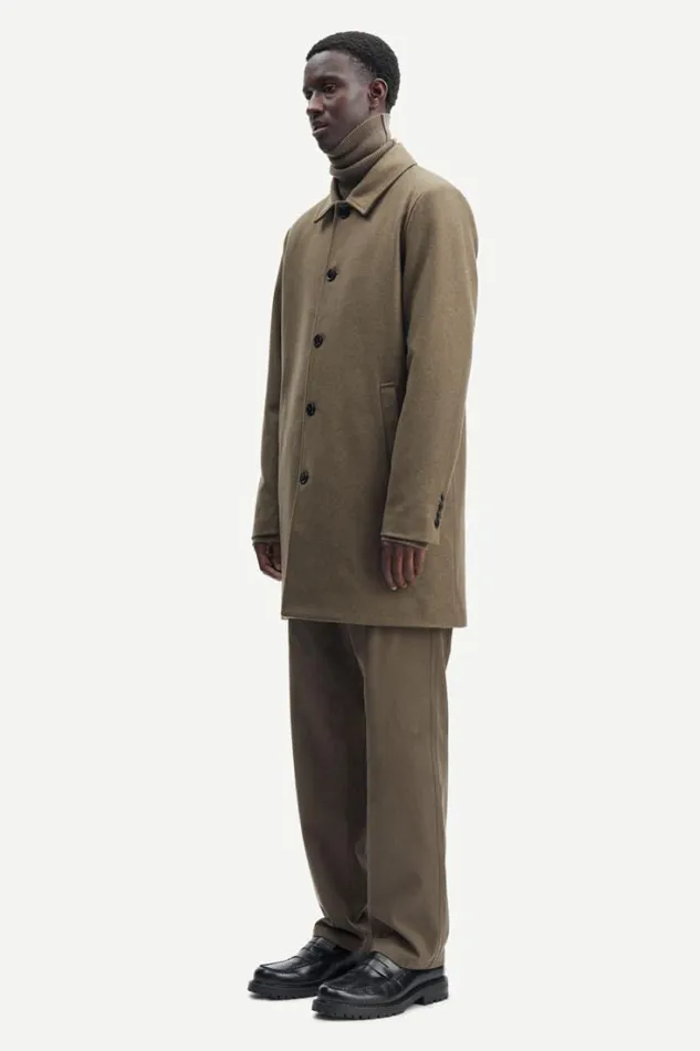 Man Olly Coat 12825 Crocodile Samse Samse Jackets and Coats