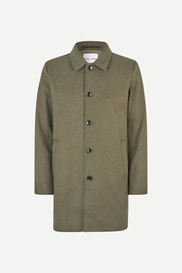 Man Olly Coat 12825 Crocodile Samse Samse Jackets and Coats