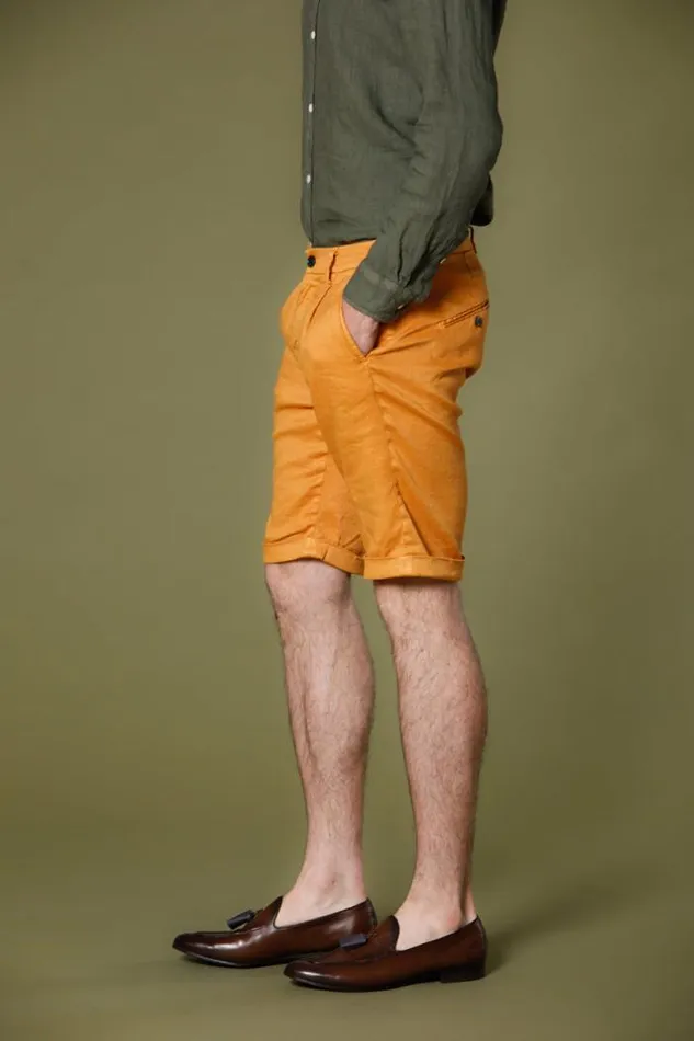 Man Osaka 1 Pinces Chino Bermuda In Twill Carrot Fit Mason039s Bermuda