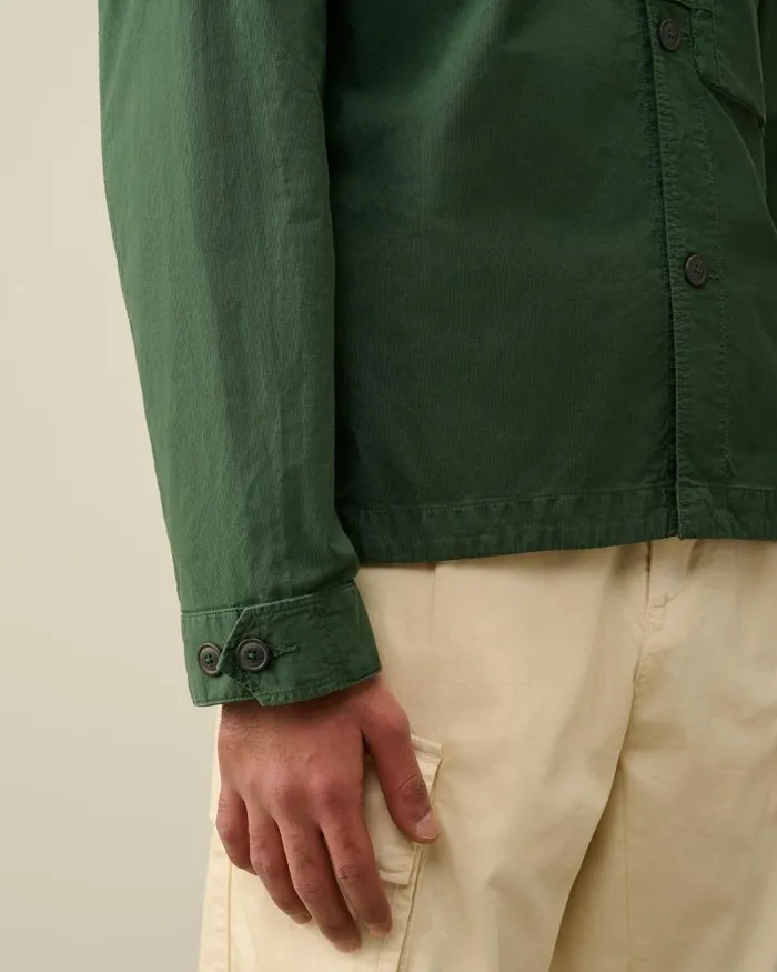 Man Ottoman Shirt Duck Green CP Company Shirt