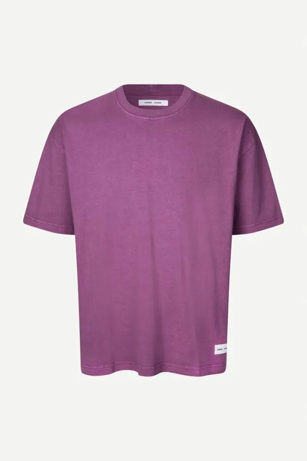 Man Pigment Tshirt 14508 Sunset Purple Samse Samse Tshirts and Polos Man Pigment Tshirt 14508 Sunset Purple Samse Samse Tshirts and Polos