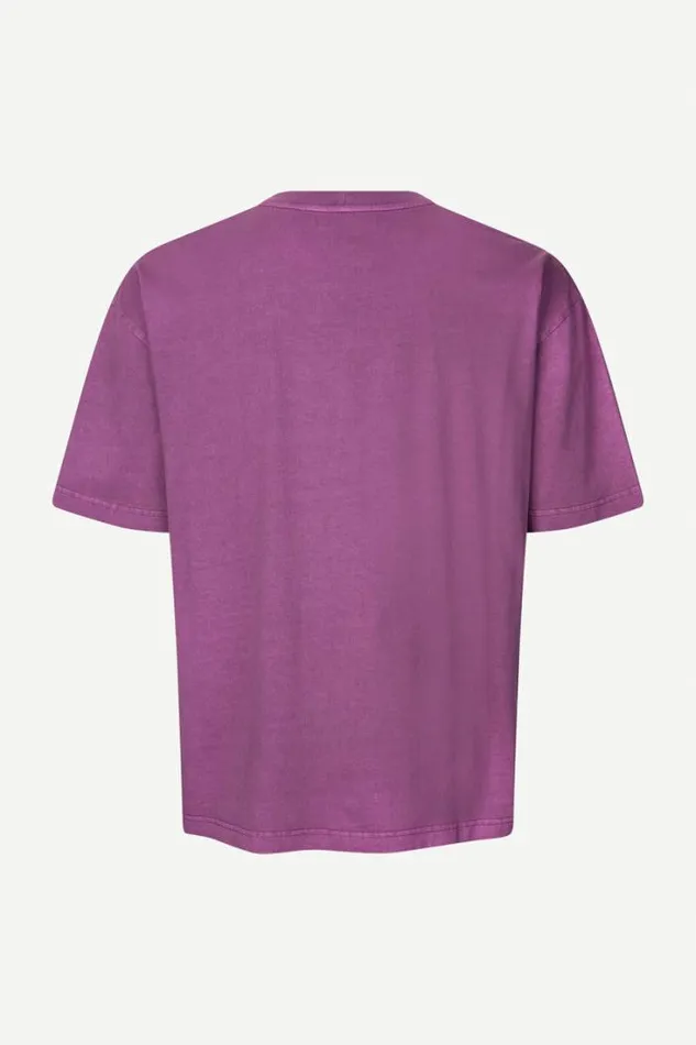 Man Pigment Tshirt 14508 Sunset Purple Samse Samse Tshirts and Polos Man Pigment Tshirt 14508 Sunset Purple Samse Samse Tshirts and Polos