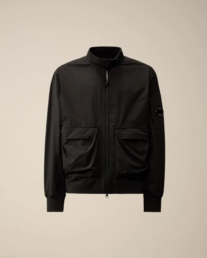 Man ProTek Bomber Jacket Black CP Company Jacket and Coats