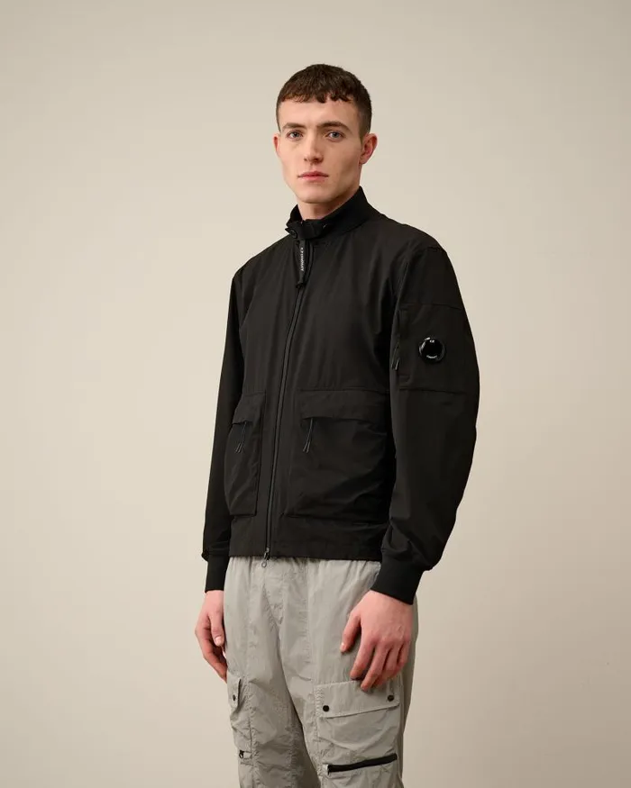 Man ProTek Bomber Jacket Black CP Company Jacket and Coats
