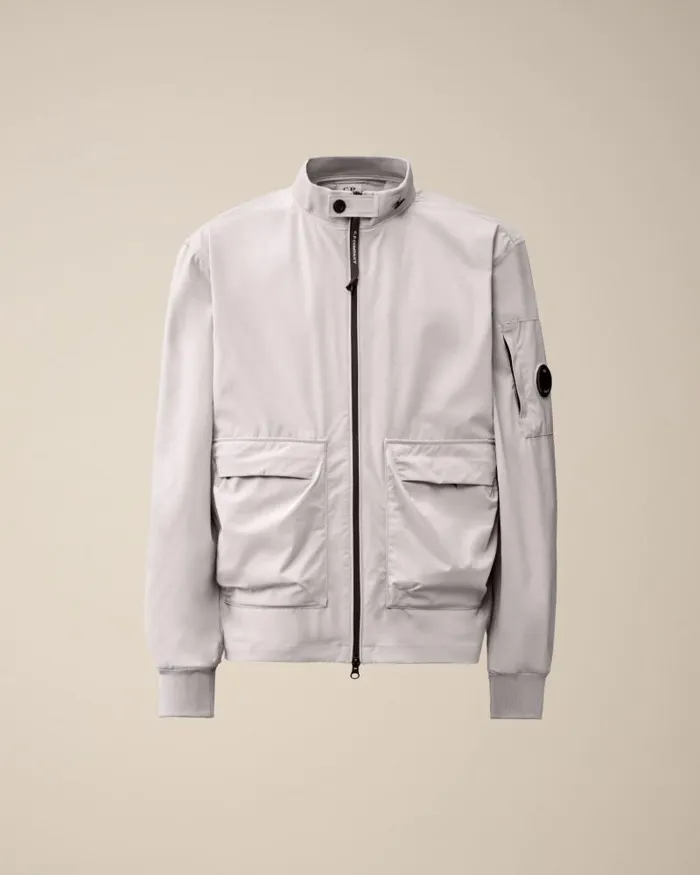 Man ProTek Bomber Jacket Drizzle Grey CP Company Jacket and Coats