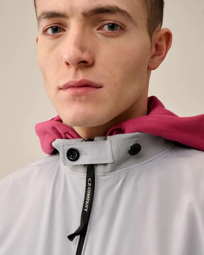Man ProTek Bomber Jacket Drizzle Grey CP Company Jacket and Coats