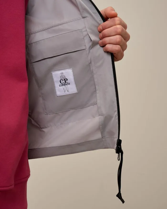 Man ProTek Bomber Jacket Drizzle Grey CP Company Jacket and Coats